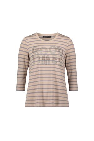 Betty Barclay Shirt Kurz 3/4 Arm 7899 Beige/grey