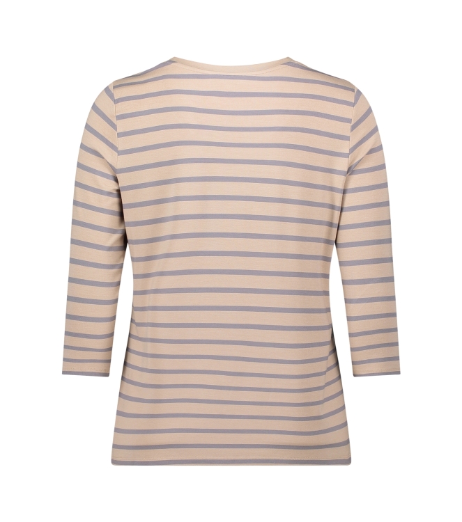 Betty Barclay Shirt Kurz 3/4 Arm 7899 Beige/grey