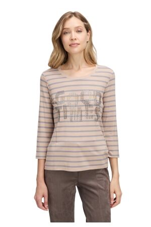 Betty Barclay Shirt Kurz 3/4 Arm 7899 Beige/grey