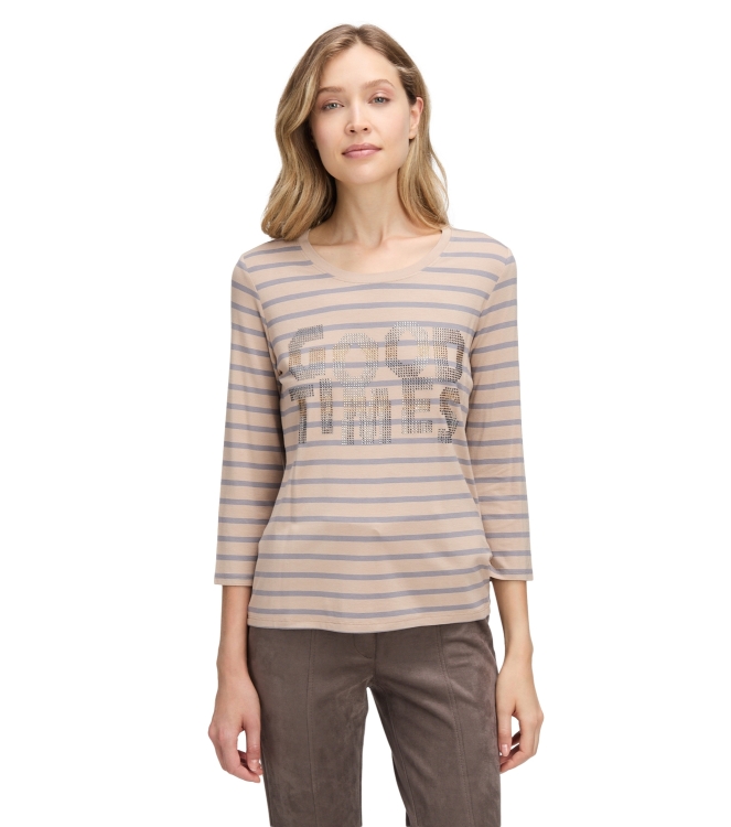 Betty Barclay Shirt Kurz 3/4 Arm 7899 Beige/grey