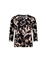 Betty Barclay Shirt Kurz 3/4 Arm 7875 Beige/brown
