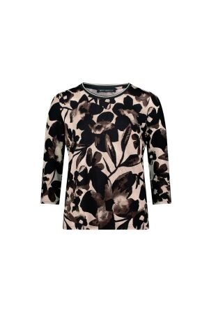 Betty Barclay Shirt Kurz 3/4 Arm 7875 Beige/brown