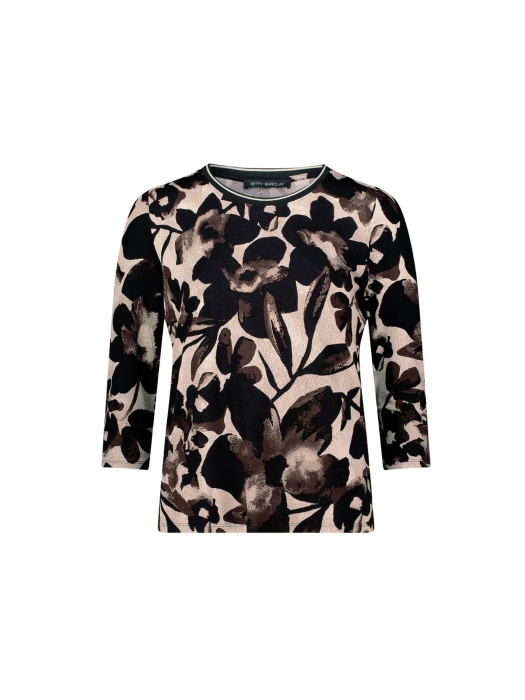 Betty Barclay Shirt Kurz 3/4 Arm 7875 Beige/brown