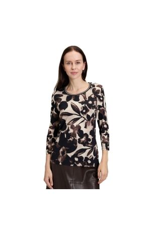 Betty Barclay Shirt Kurz 3/4 Arm 7875 Beige/brown