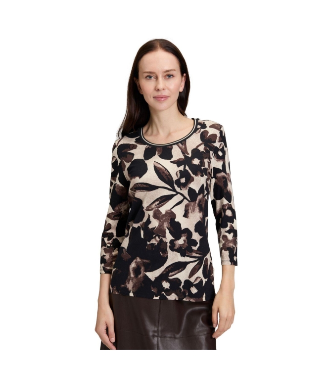 Betty Barclay Shirt Kurz 3/4 Arm 7875 Beige/brown