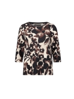 Betty Barclay Sweat Kurz 3/4 Arm 7875 Beige/brown