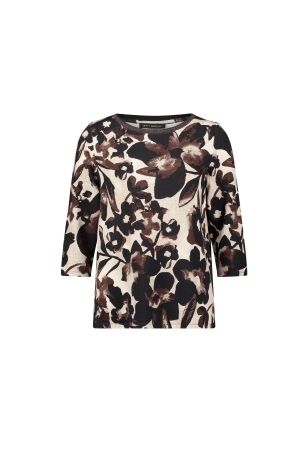 Betty Barclay Sweat Kurz 3/4 Arm 7875 Beige/brown