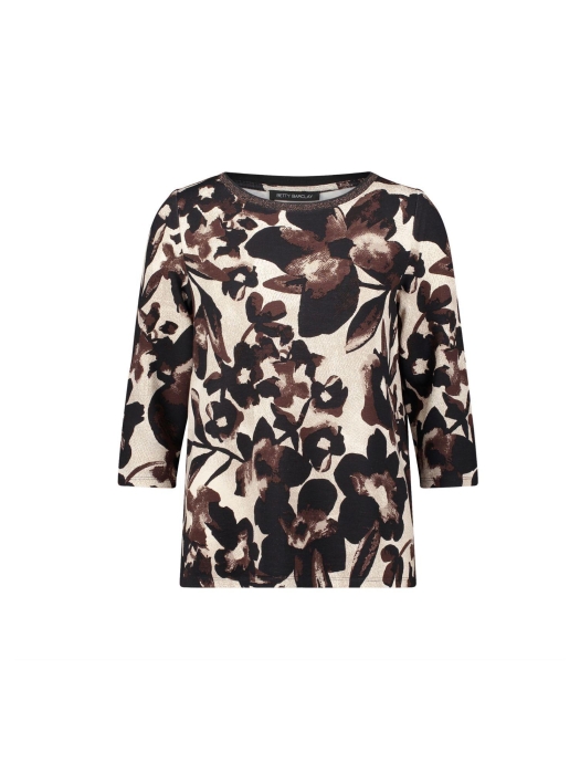 Betty Barclay Sweat Kurz 3/4 Arm 7875 Beige/brown
