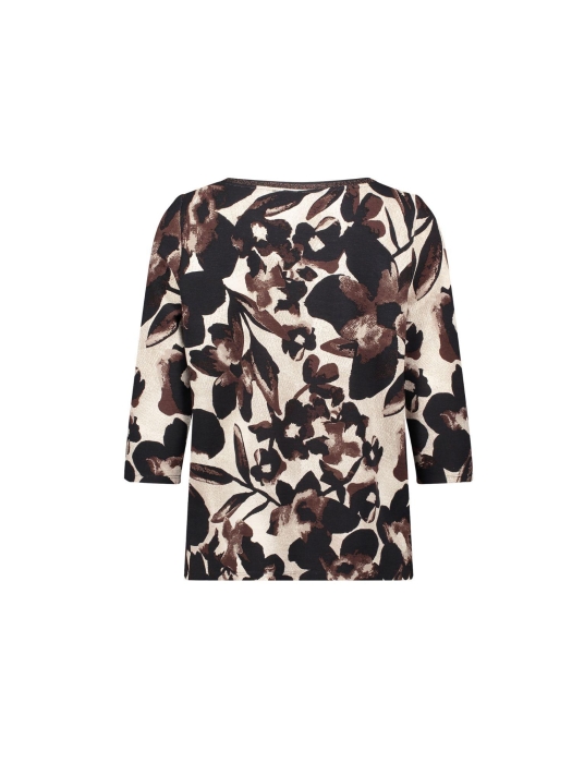 Betty Barclay Sweat Kurz 3/4 Arm 7875 Beige/brown
