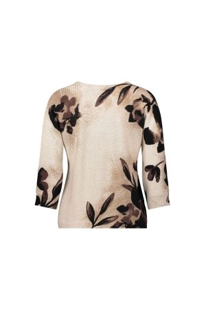 Betty Barclay Strickpullover Kurz 3/4 Arm 7875 Beige/brown