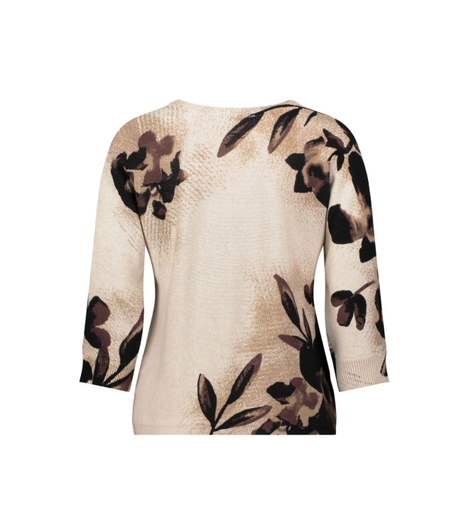 Betty Barclay Strickpullover Kurz 3/4 Arm 7875 Beige/brown