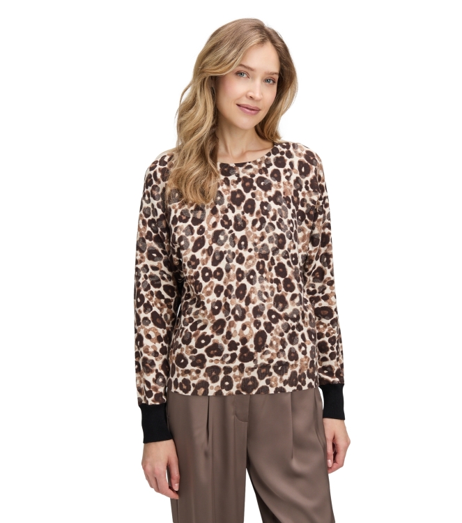 Betty Barclay Strickpullover Kurz 1/1 Arm 7873 Taupe/beige