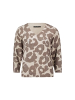 Betty Barclay Strickpullover Kurz 3/4 Arm 7867 Taupe/taupe