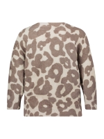 Betty Barclay Strickpullover Kurz 3/4 Arm 7867 Taupe/taupe