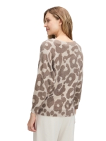 Betty Barclay Strickpullover Kurz 3/4 Arm 7867 Taupe/taupe
