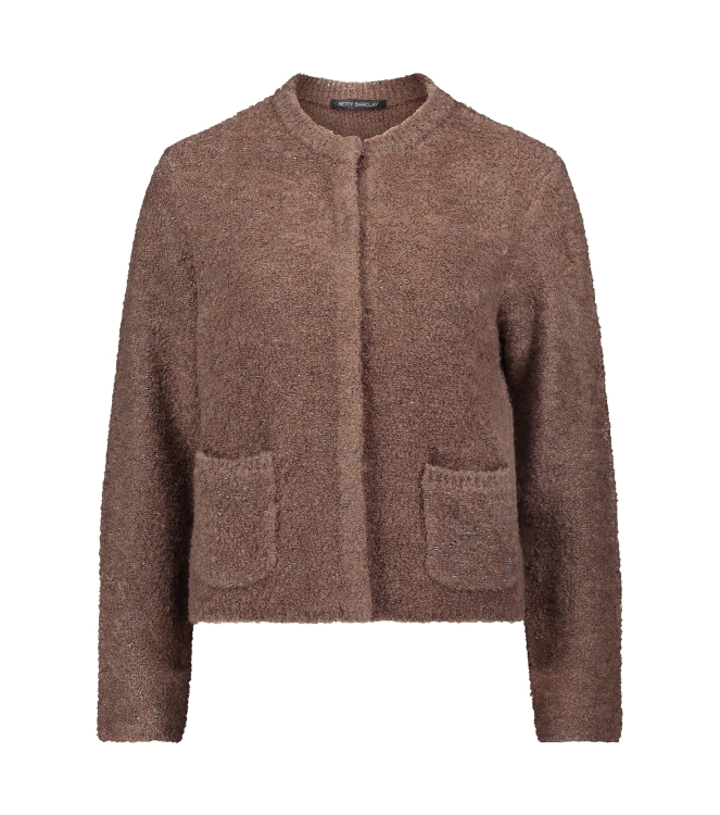 Betty Barclay Strickjacke Kurz 1/1 Arm 7355 Falcon