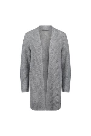 Betty Barclay Strickjacke Lang 1/1 Arm 9708 light silver mel