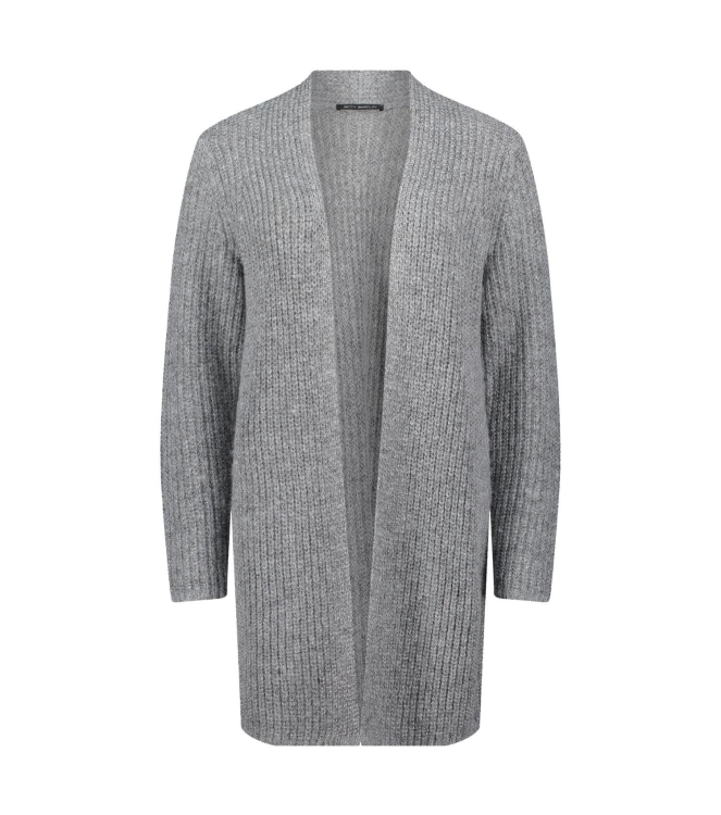 Betty Barclay Strickjacke Lang 1/1 Arm 9708 light silver mel