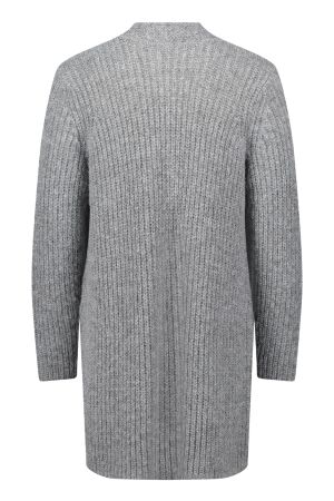 Betty Barclay Strickjacke Lang 1/1 Arm 9708 light silver mel