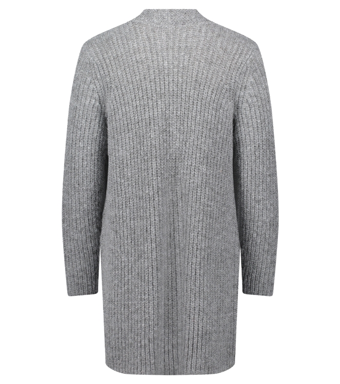 Betty Barclay Strickjacke Lang 1/1 Arm 9708 light silver mel
