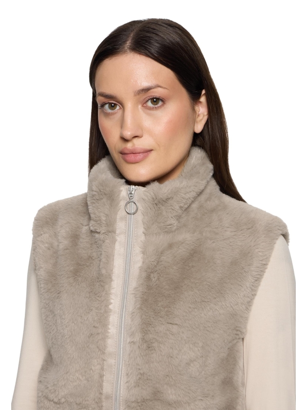Betty Barclay Bodywarmer 7304 Bright taupe