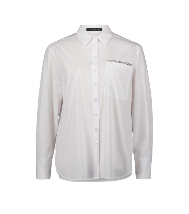 Betty Barclay Bluse Lang 1/1 Arm 1000 Bright white