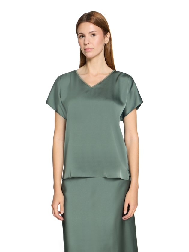Vera Mont Bluse Lang 1/2 Arm 5593 Evening green