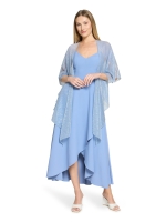 Vera Mont Schals 8892 Blue/silver