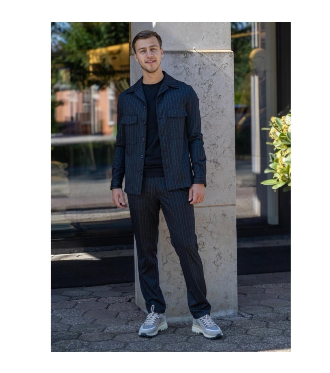 CG-Club of gents Hose/Trousers CG Orlando-J GRS 63 Dunkelblau