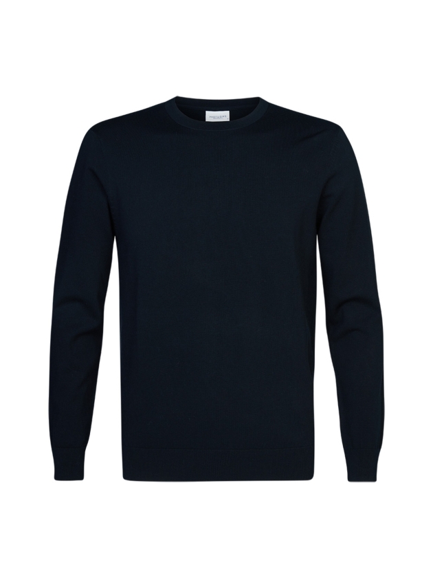 Profuomo PULLOVER CREW NECK NAVY Pnavy