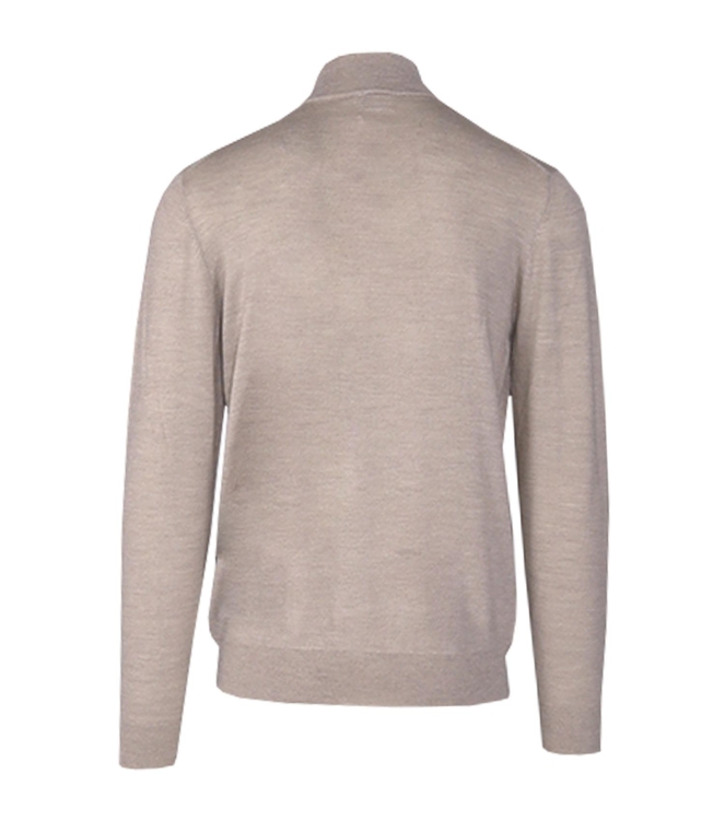Profuomo PULLOVER HALF ZIP BEIGE Fbeige