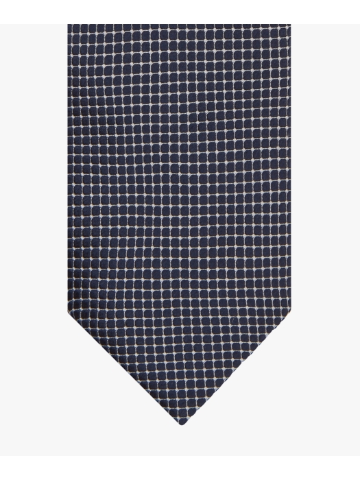 Profuomo TIE SILK WOVEN NAVY Pnavy