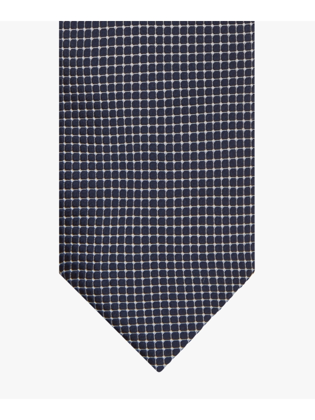 Profuomo TIE SILK WOVEN NAVY Pnavy