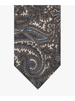 Profuomo TIE SILK PRINT GREEN ZGreen