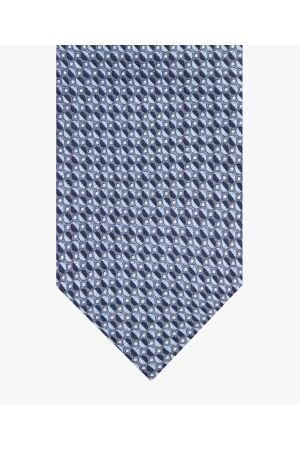 Profuomo TIE SILK WOVEN BLUE Mblue