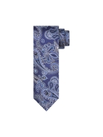 Profuomo TIE SILK WOVEN NAVY Pnavy