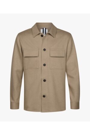 Profuomo OVERSHIRT CUTAWAY BEIGE Fbeige