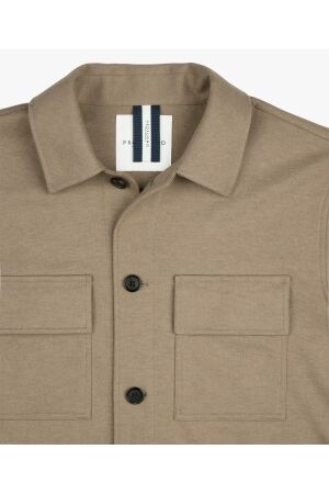 Profuomo OVERSHIRT CUTAWAY BEIGE Fbeige