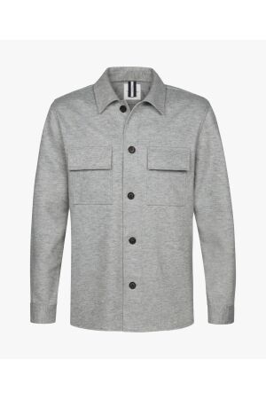 Profuomo OVERSHIRT CUTAWAY L.GREY C1 light grey