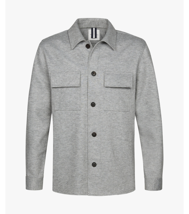 Profuomo OVERSHIRT CUTAWAY L.GREY C1 light grey