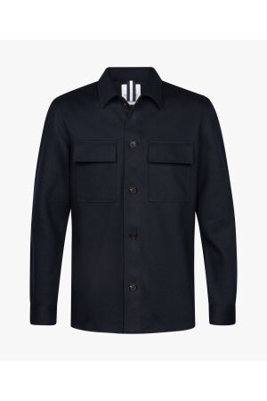 Profuomo OVERSHIRT CUTAWAY NAVY Pnavy
