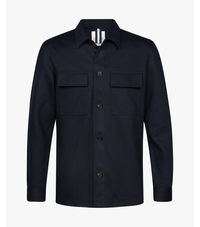Profuomo OVERSHIRT CUTAWAY NAVY Pnavy