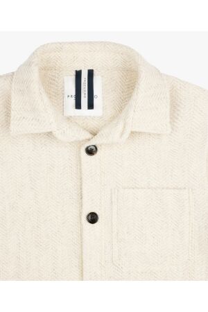 Profuomo OVERSHIRT HB OFF WHITE Eoffwhite
