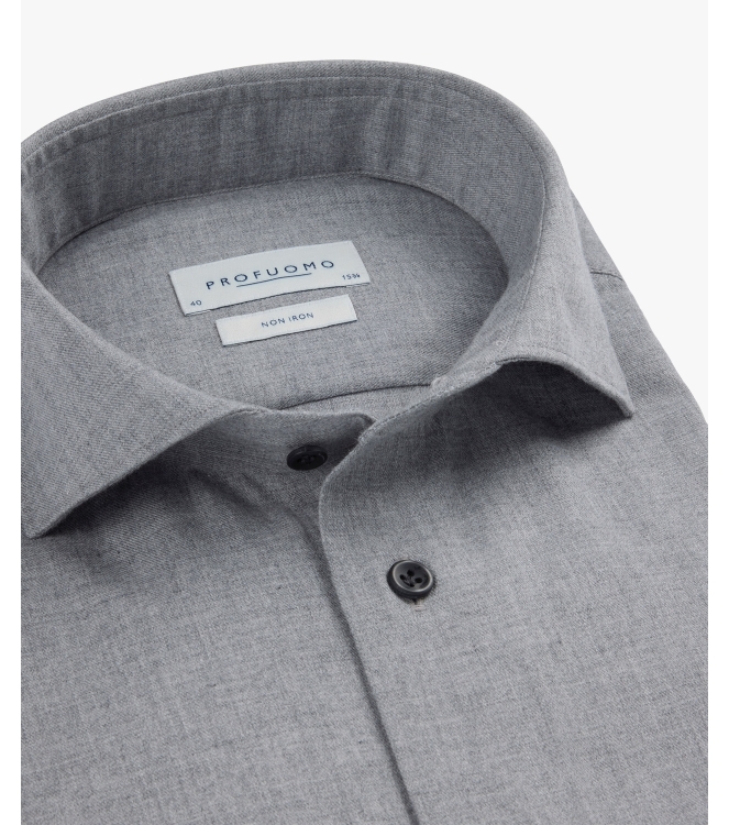 Profuomo SHIRT X-CUTAWAY SF GREY CGrey
