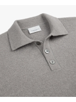 Profuomo POLO LS M GREY C2 Mid grey