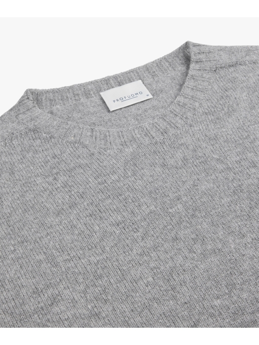Profuomo PULLOVER CREW NECK M GREY C2 Mid grey