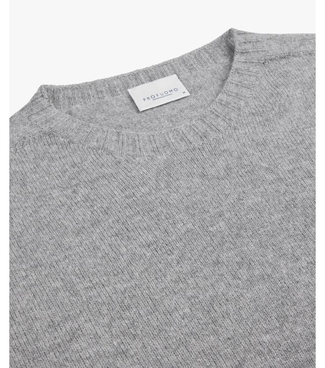 Profuomo PULLOVER CREW NECK M GREY C2 Mid grey