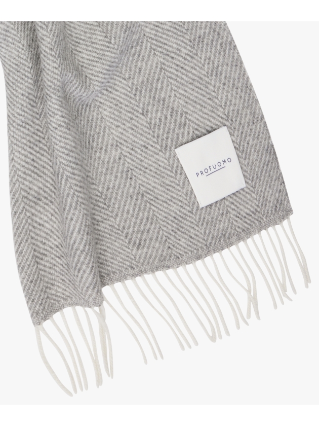 Profuomo SCARF LAMBSWOOL  GREY C Grey