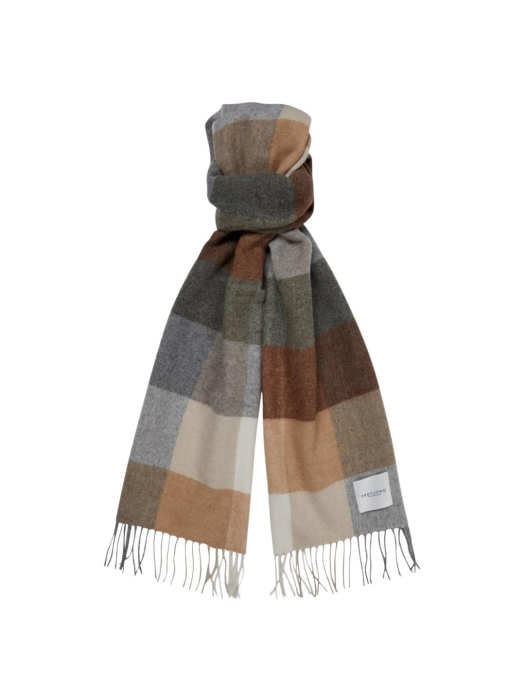 Profuomo SCARF LAMBSWOOL  COGNAC 1 Cognac