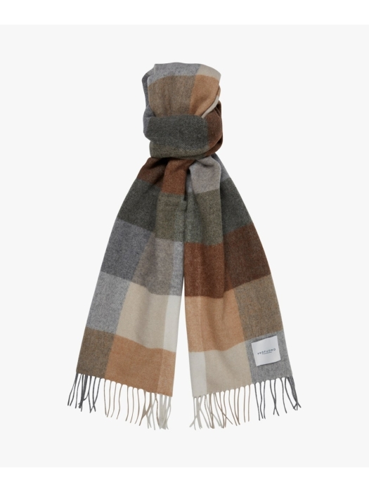 Profuomo SCARF LAMBSWOOL  COGNAC 1 Cognac